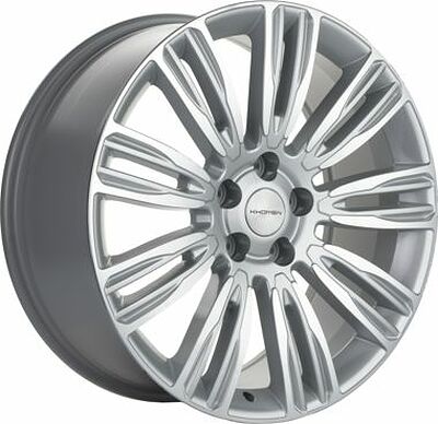 Khomen Wheels KHW2004 (Velar) 8.5x20 5x108 ET 45 Dia 63.4 Brilliant Silver-FP
