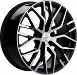 Khomen Wheels KHW2005 (A7) 8.5x20 5x112 ET 30 Dia 66.5 Black-FP