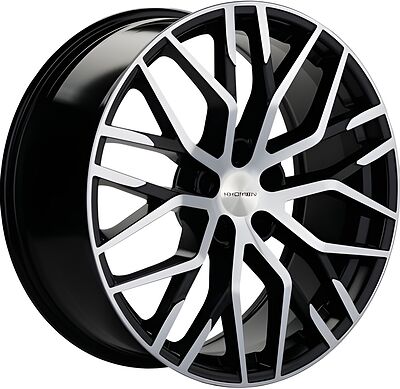 Khomen Wheels KHW2005 (Li 7/9) 8.5x20 5x120 ET 46 Dia 62.5 Black-FP