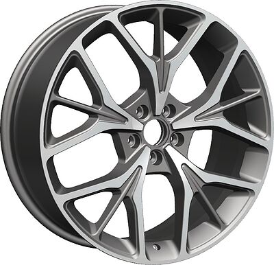Khomen Wheels KHW2012 8x20 5x108 ET 46 Dia 63.4 GRAY-FP
