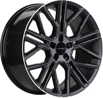 Khomen Wheels KHW2101 (Front) 9.5x21 5x112 ET 37 Dia 66.6 Black matt MR