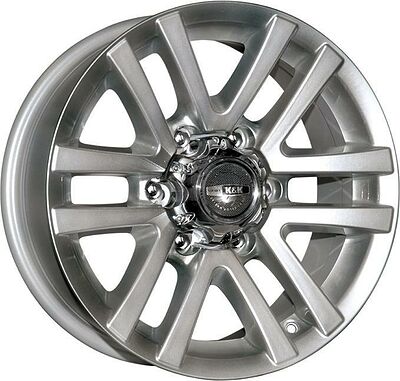 КиК Акойя 7x16 6x139.7 ET 20 Dia 100.1 блэк платинум