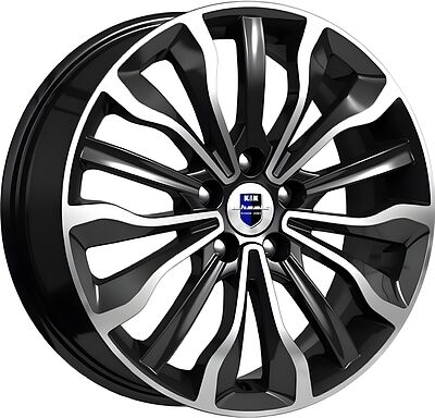 КиК Атакама 6.5x17 5x100 ET 48 Dia 56.1 алмаз черный