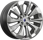 КиК Авиор 7x17 5x114.3 ET 37 Dia 66.6 брайт дарк платинум