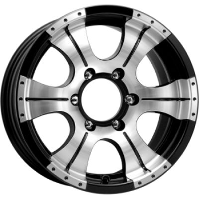КиК Байконур 7x15 5x139.7 ET -5 Dia 110.1 сильвер