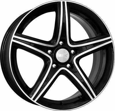 КиК Барракуда 7.5x17 5x110 ET 30 Dia 65.1 алмаз черный