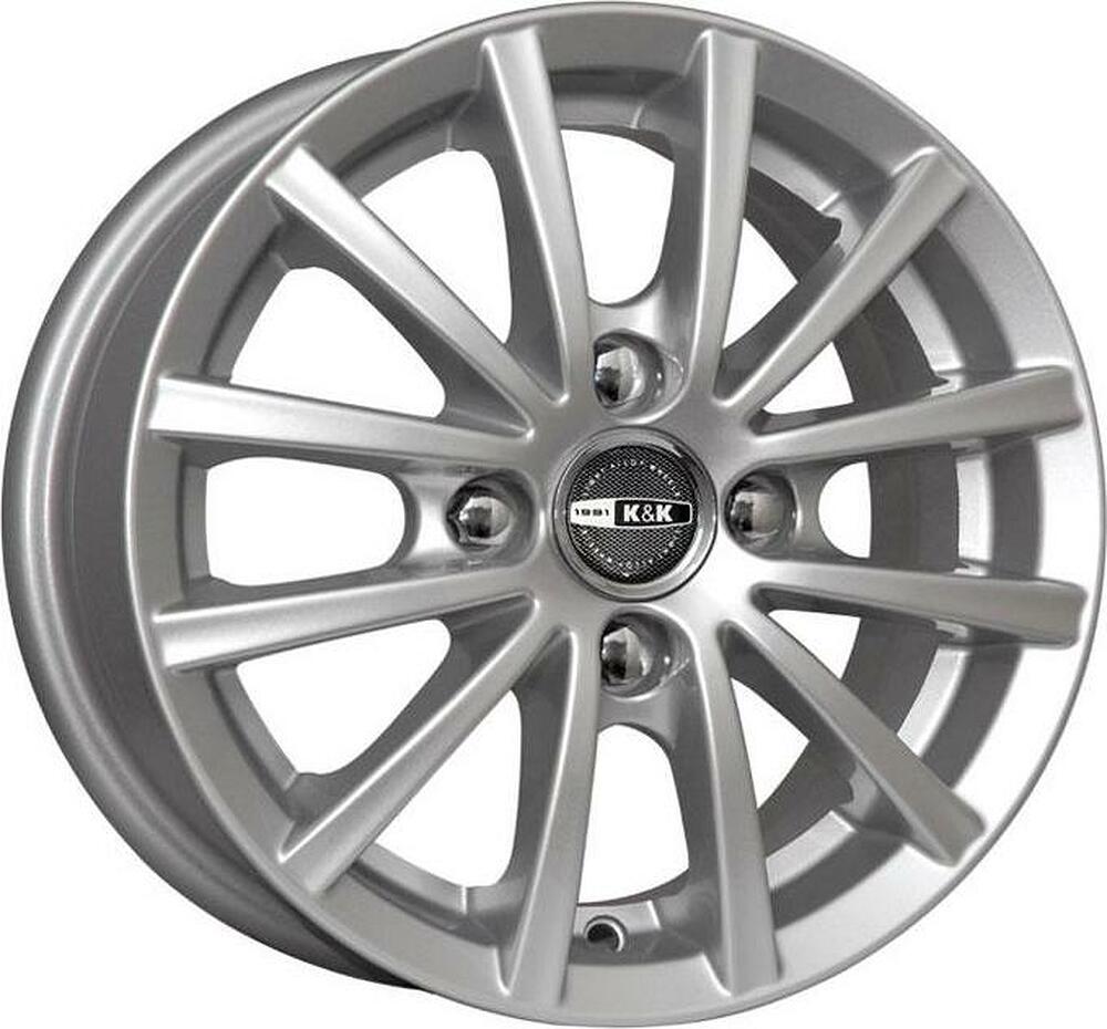 КиК Баттерфляй 5.5x13 4x98 ET 35 Dia 58.6 сильвер