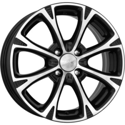 КиК Блюз 6x15 4x100 ET 0 Dia 0 алмаз черный