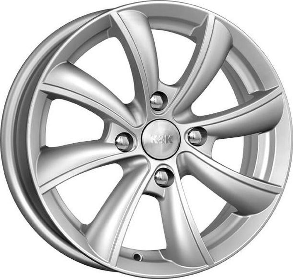 КиК Бриз 6x15 4x100 ET 40 Dia 60.1 сильвер