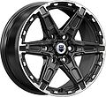 КиК Дистрикт 8x18 6x114.3 ET 42 Dia 66.1 алмаз черный