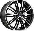 КиК Эрфурт 7x17 4x100 ET 37 Dia 67.1 алмаз черный