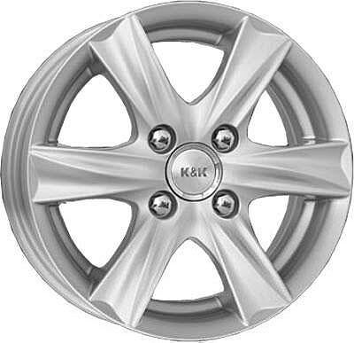 КиК Фиера 5x13 4x98 ET 35 Dia 58.5 сильвер