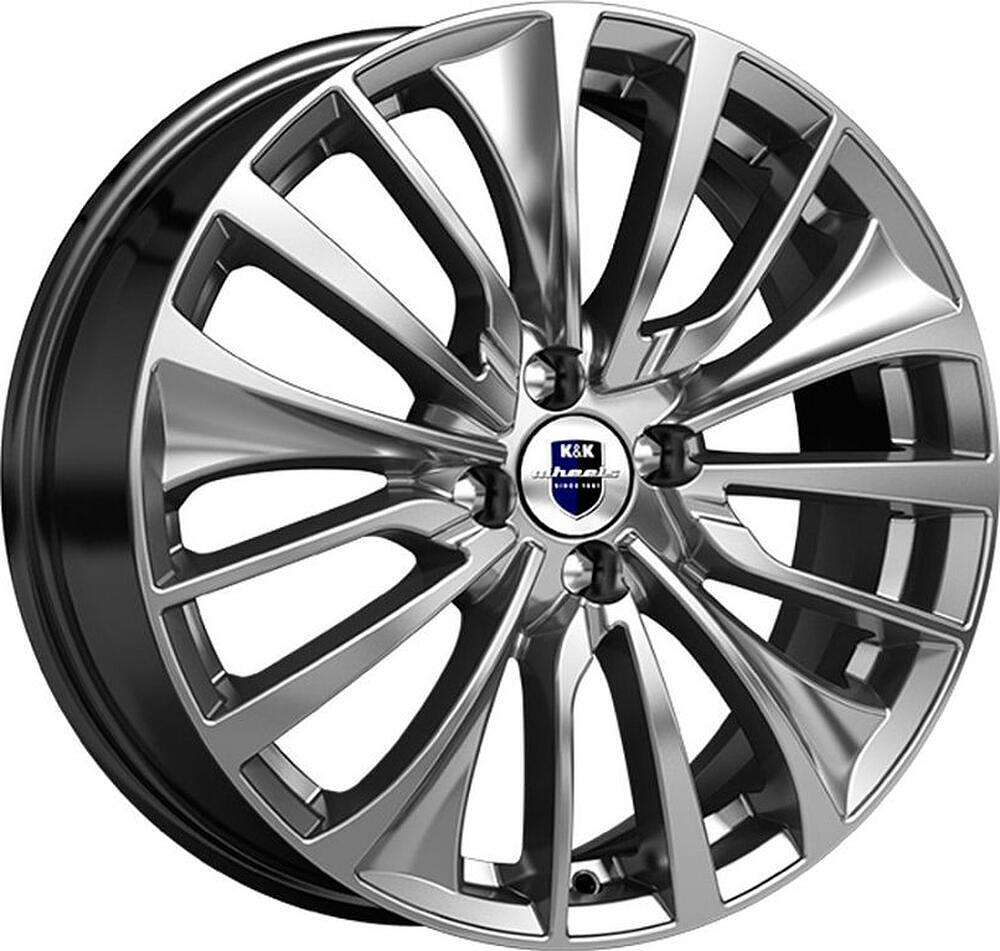 КиК Flanker 6.5x17 4x100 ET 40 Dia 67.1 блэк платинум