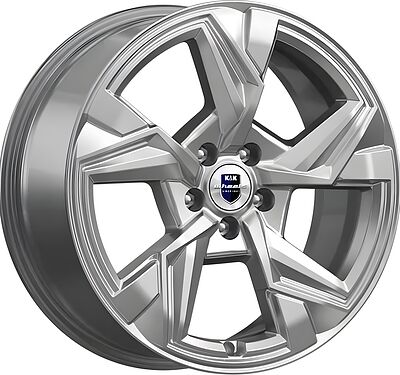 КиК Кайан 7.5x18 5x108 ET 45 Dia 67.1 дарк платинум