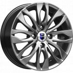 КиК Канзаши 5.5x14 4x100 ET 39 Dia 56.6 дарк платинум