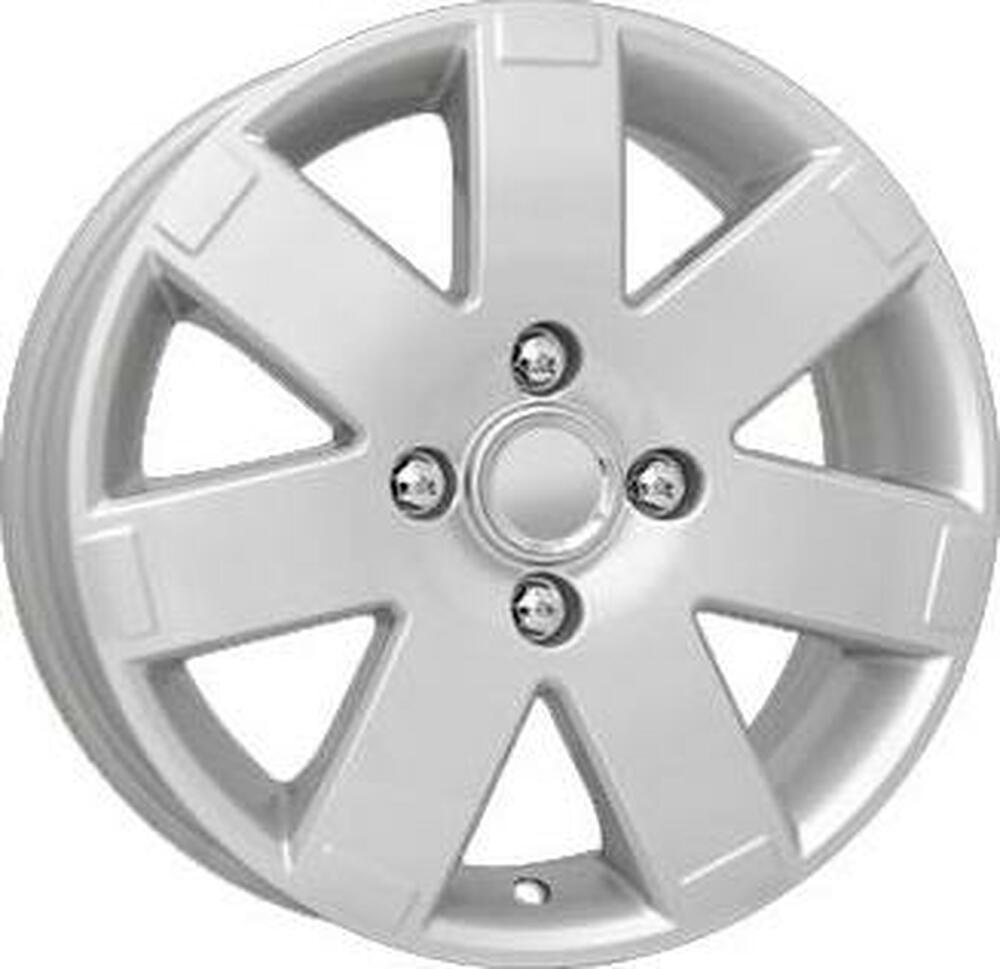 КиК КС415 (Ford) 6x15 4x108 ET 52.5 Dia 63.35 сильвер