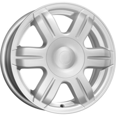 КиК КС670 (Largus) 6x15 4x100 ET 50 Dia 60.1 сильвер