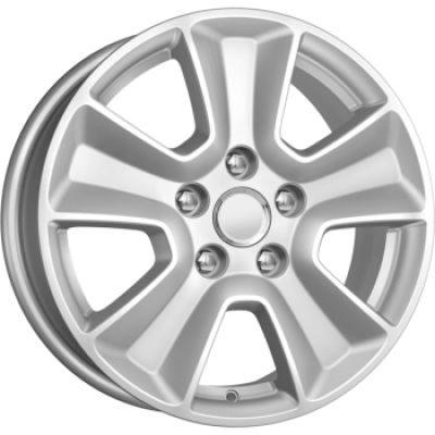 КиК КС672 (Duster FL) 6x16 5x114 ET 50 Dia 67 сильвер