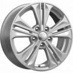 КиК KC778 16_Creta 6x16 5x114.3 ET 43 Dia 67.1 сильвер