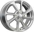 КиК KC861 ZV 15_Solaris 6x15 4x100 ET 48 Dia 54.1 сильвер