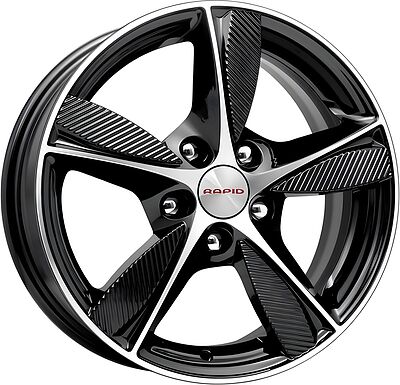КиК Кинезис 6x16 5x108 ET 43 Dia 65 алмаз черный