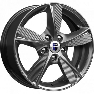 КиК Кинезис 6.5x16 5x100 ET 45 Dia 67.1 дарк платинум