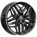 КиК Колумб 7x19 5x108 ET 45 Dia 67.1 алмаз черный