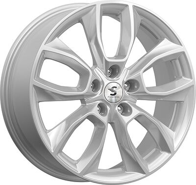 КиК КР001 Karoq 7x18 5x112 ET 45 Dia 57.1 Elite Silver