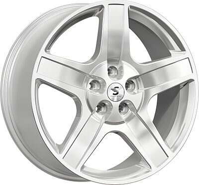 КиК КР008 Li L7/L8 8.5x20 5x120 ET 45.5 Dia 62.5 Elite Silver
