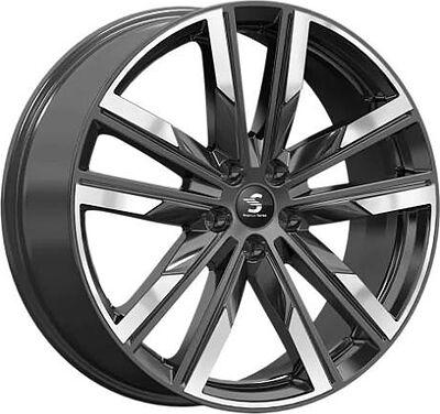 КиК КР014 Discovery Sport 8x20 5x108 ET 45 Dia 63.35 Diamond Black Gris