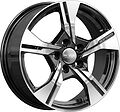 КиК КС1053 ZV 16_Seltos 6.5x16 5x114.3 ET 44 Dia 67.1 BK