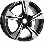 КиК КС1053 ZV 16_Taos 6.5x16 5x112 ET 43 Dia 57.1 алмаз черный