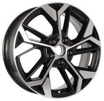 КиК КС1062 ZV 17_Lifan_X70 6.5x17 5x114.3 ET 35 Dia 67.1 BK