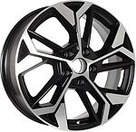 КиК КС1062 ZV 17_Tiggo 4 Pro 6.5x17 5x108 ET 33 Dia 60.1 алмаз черный