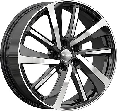 КиК КС1111 ZV_18_Bestune T55 7x18 5x114.3 ET 33 Dia 67.1 алмаз черный