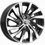 КиК КС882 Logan II 6x15 4x100 ET 40 Dia 60.1 алмаз черный КиК КС882 Logan II 6x15 4x100 ET 40 Dia 60.1 алмаз черный