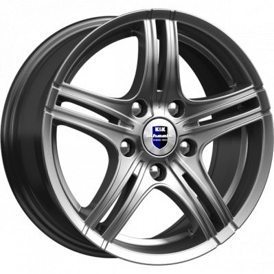 КиК Омаха 5.5x14 4x108 ET 34 Dia 65.1 дарк платинум