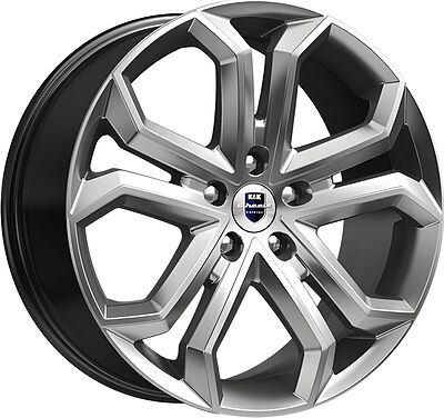КиК Пандора 8.5x19 5x115 ET 40 Dia 70.2 дарк платинум