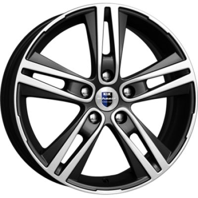 КиК Прайм 6.5x17 5x114.3 ET 40 Dia 66.1 алмаз черный