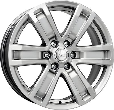 КиК R7 Рольф 7x16 6x139.7 ET 38 Dia 92.1 сильвер