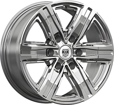 КиК R8 7.5x17 6x139.7 ET 25 Dia 77.9 дарк платинум
