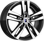 КиК Rassvet 6.5x16 5x114.3 ET 40 Dia 66.1 алмаз черный