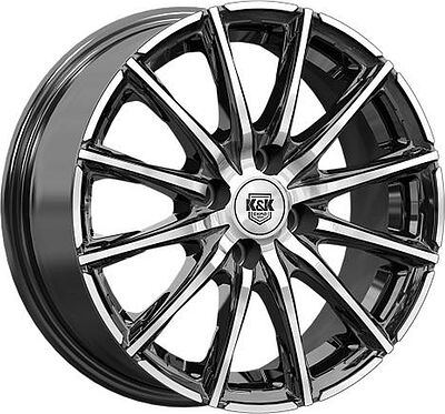 КиК Сандал 6x15 4x100 ET 46 Dia 54.1 алмаз черный