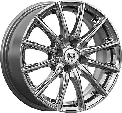 КиК Сандал 6x15 4x108 ET 45 Dia 63.35 дарк платинум