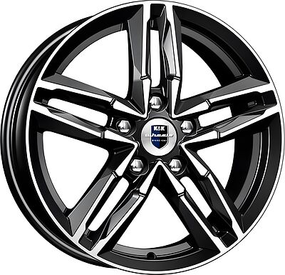 КиК Sayan 6x16 5x100 ET 38 Dia 57 алмаз черный