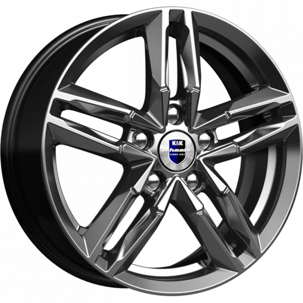 КиК Sayan 6x16 5x108 ET 45 Dia 67.1 дарк платинум
