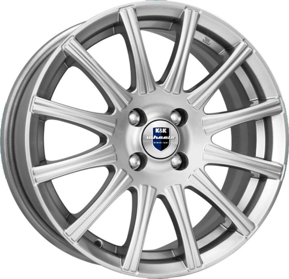 КиК Сиеста 6x15 4x98 ET 35 Dia 58.5 сильвер
