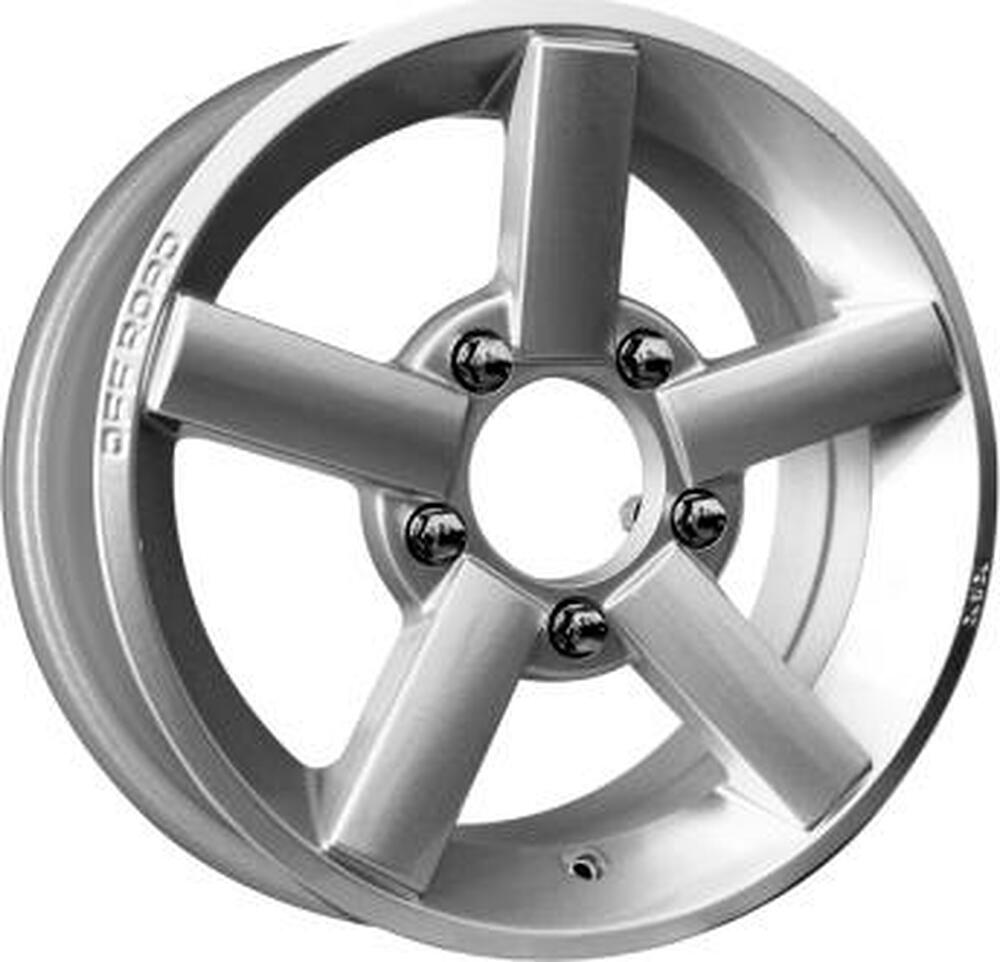 КиК Титан-Тех 6.5x15 5x139.7 ET 40 Dia 98 сильвер
