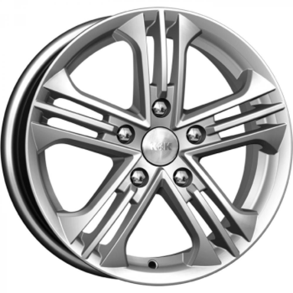 КиК Trinity 6x15 5x100 ET 48 Dia 56.1 блэк платинум