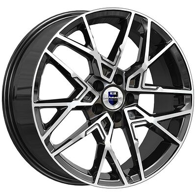 КиК Вудроф 7x18 5x108 ET 33 Dia 60 алмаз черный